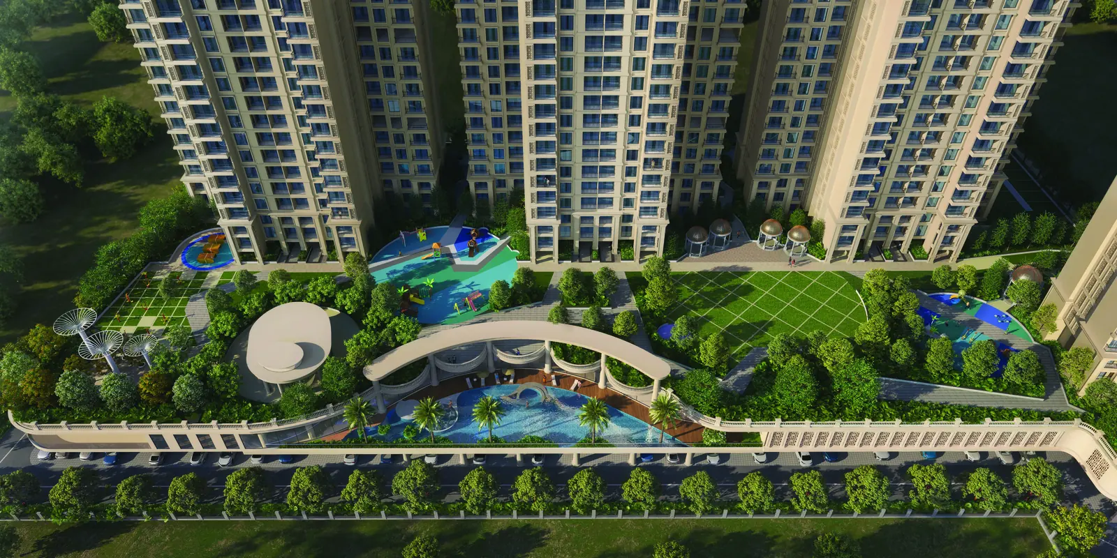Arcadia Sector 3 BHK Smart Homes in Hiranandani Pune